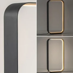 Shop Straluma Design LED tafellamp dimbaar zwart/goud