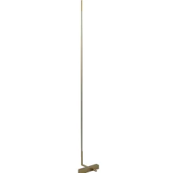 Clearance Straluma Design LED vloerlamp goud verstelbaar