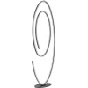 Cheap Straluma Design LED vloerlamp ovaal mat zwart dimbaar
