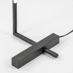 Store Straluma Design LED vloerlamp zwart met draaibare kap