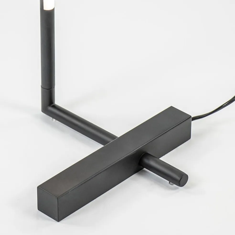 Store Straluma Design LED vloerlamp zwart met draaibare kap