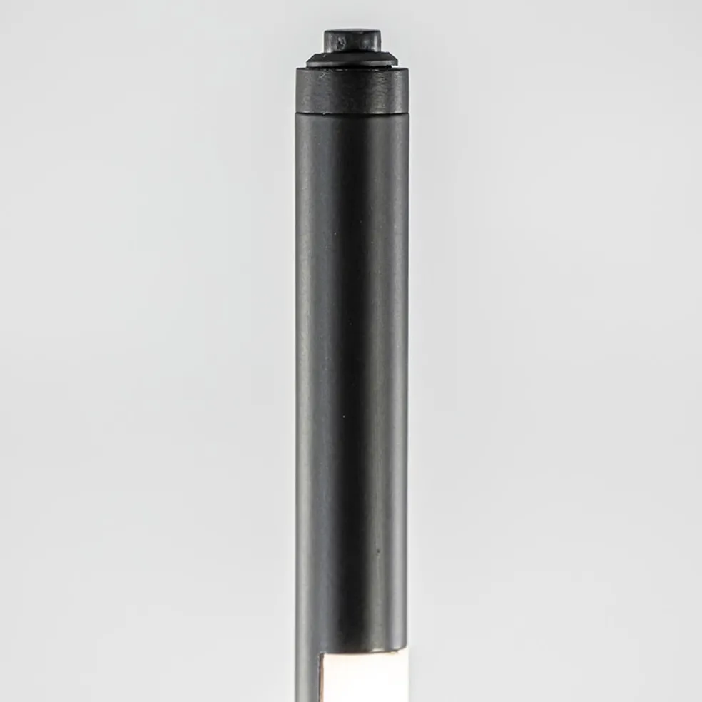 Store Straluma Design LED vloerlamp zwart met draaibare kap