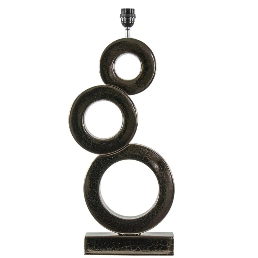 Cheap Straluma Design tafellamp Circles brons exclusief kap