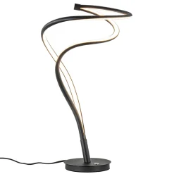 Store Straluma Design tafellamp zwart met dimbaar LED
