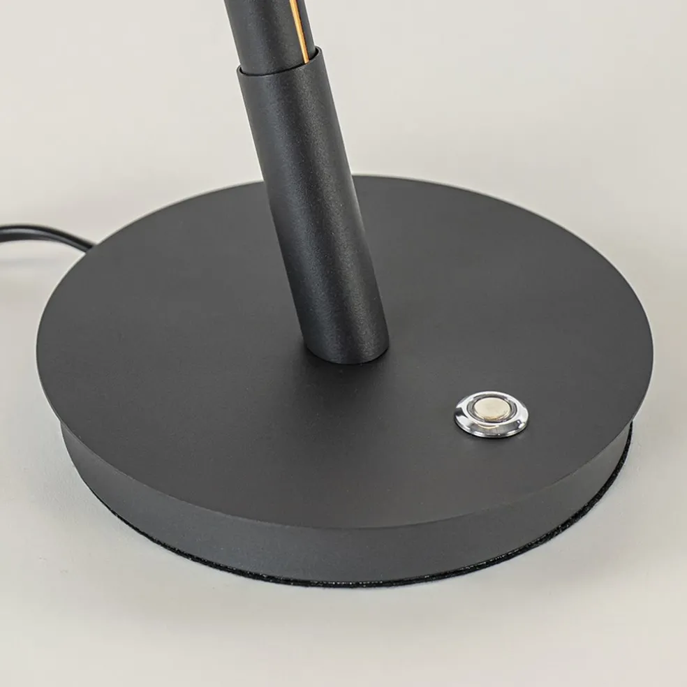 Store Straluma Design tafellamp zwart met dimbaar LED