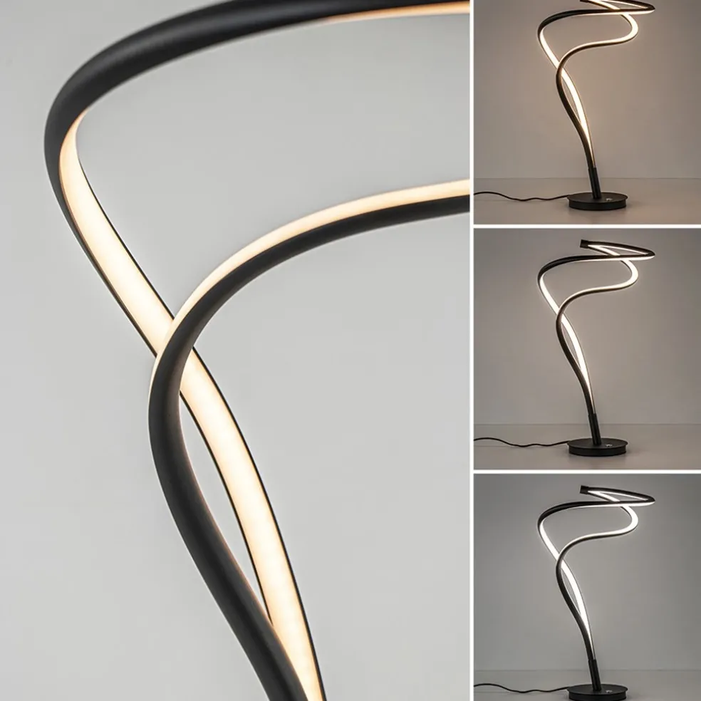Store Straluma Design tafellamp zwart met dimbaar LED