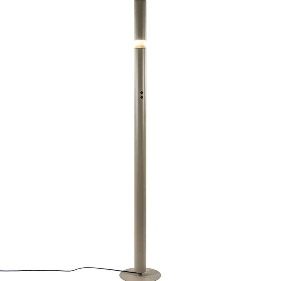 Clearance Straluma Design vloerlamp beige up+down
