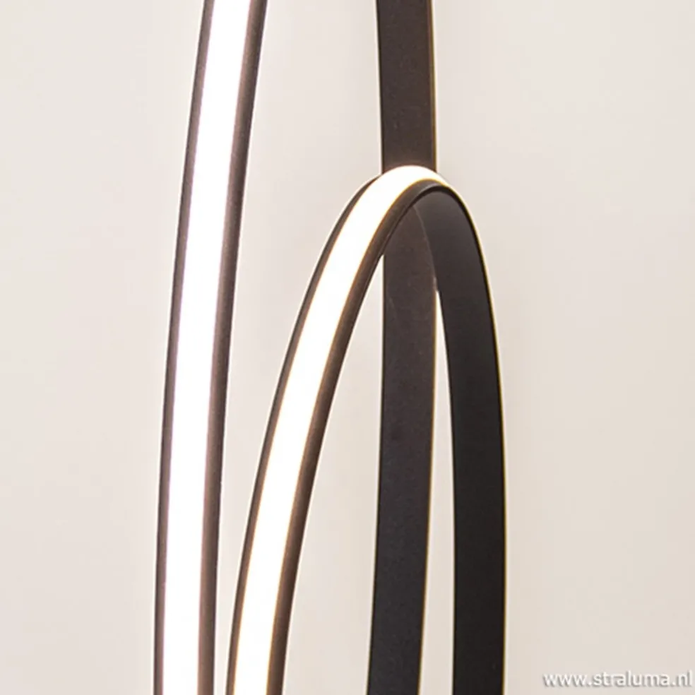 Best Sale Straluma Design vloerlamp dimbaar LED zwart