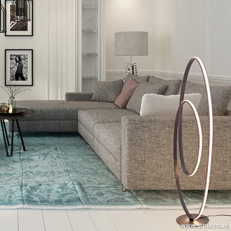 Best Sale Straluma Design vloerlamp dimbaar LED zwart