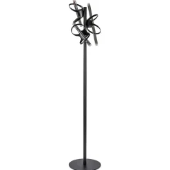 Sale Straluma Design vloerlamp mat zwart metaal inclusief LED