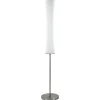Clearance Straluma Design vloerlamp nikkel met opaal glas en uplighter