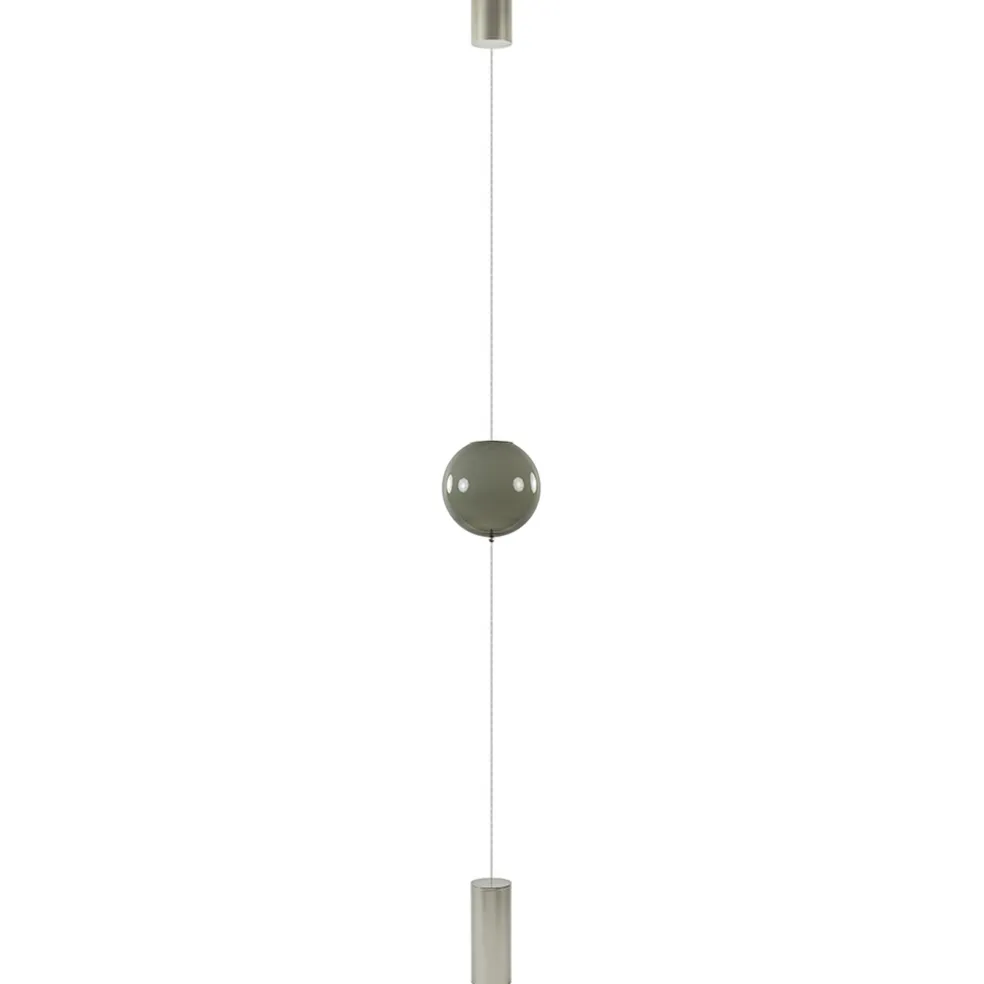 Store Straluma Design vloerlamp smoke steel met transparant smoke glas