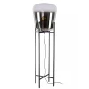 Flash Sale Straluma Design vloerlamp zwart frame met grote glazen kap