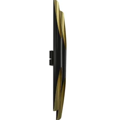 Sale Straluma Design wandlamp Pipes mat zwart met goud