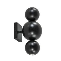 Sale Straluma Design wandlamp textured black inclusief LED