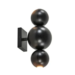 Sale Straluma Design wandlamp textured black inclusief LED