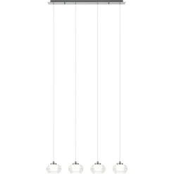 Best Sale Straluma Dimbare LED hanglamp chroom met helder glas