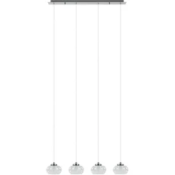 Best Sale Straluma Dimbare LED hanglamp chroom met helder glas