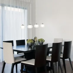 Best Sale Straluma Dimbare LED hanglamp chroom met helder glas