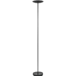 Clearance Straluma Dimbare LED uplighter vloerlamp mat zwart