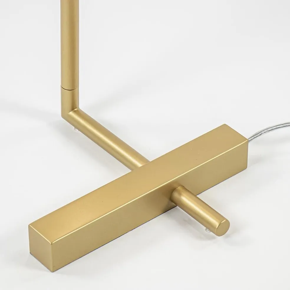 Best Sale Straluma Dimbare LED vloerlamp met verstelbare kap goud