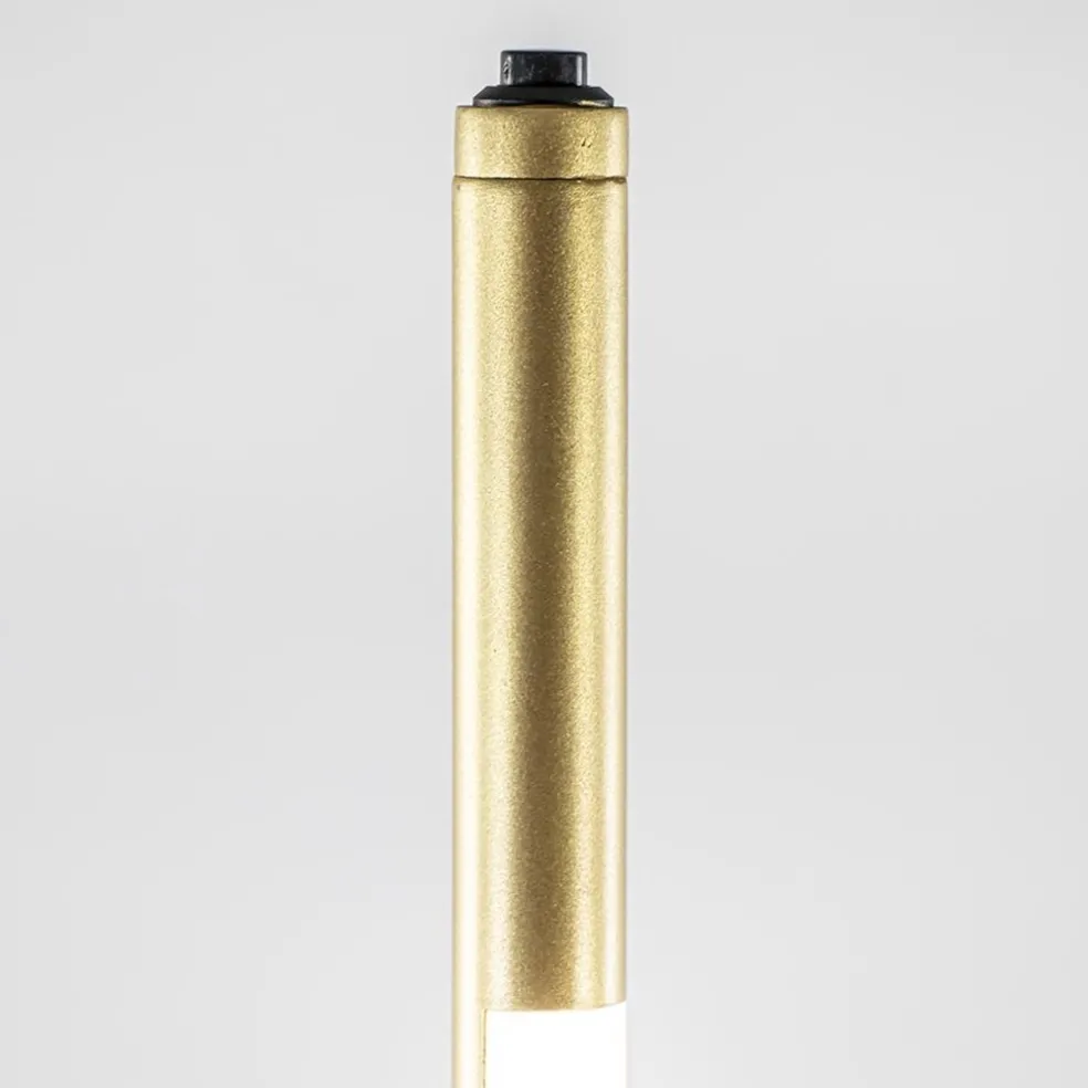 Best Sale Straluma Dimbare LED vloerlamp met verstelbare kap goud