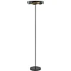 Flash Sale Straluma Dimbare LED vloerlamp zwart met goud