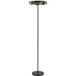Flash Sale Straluma Dimbare LED vloerlamp zwart met goud