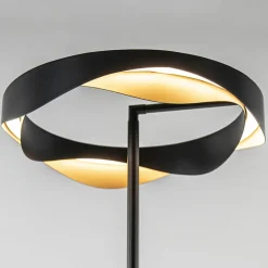 Flash Sale Straluma Dimbare LED vloerlamp zwart met goud