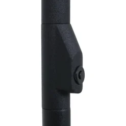 Cheap Straluma Dimbare LED vloerlamp zwart met witte schotels