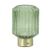 Clearance Straluma Dimbare tafellamp op batterij groen/goud