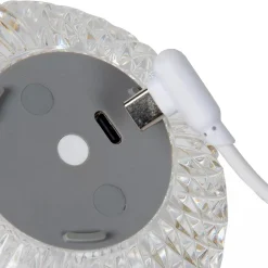 Store Straluma Dimbare tafellamp transparant/goud oplaadbaar