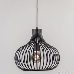 Best Straluma Draadhanglamp medium zwart 38cm