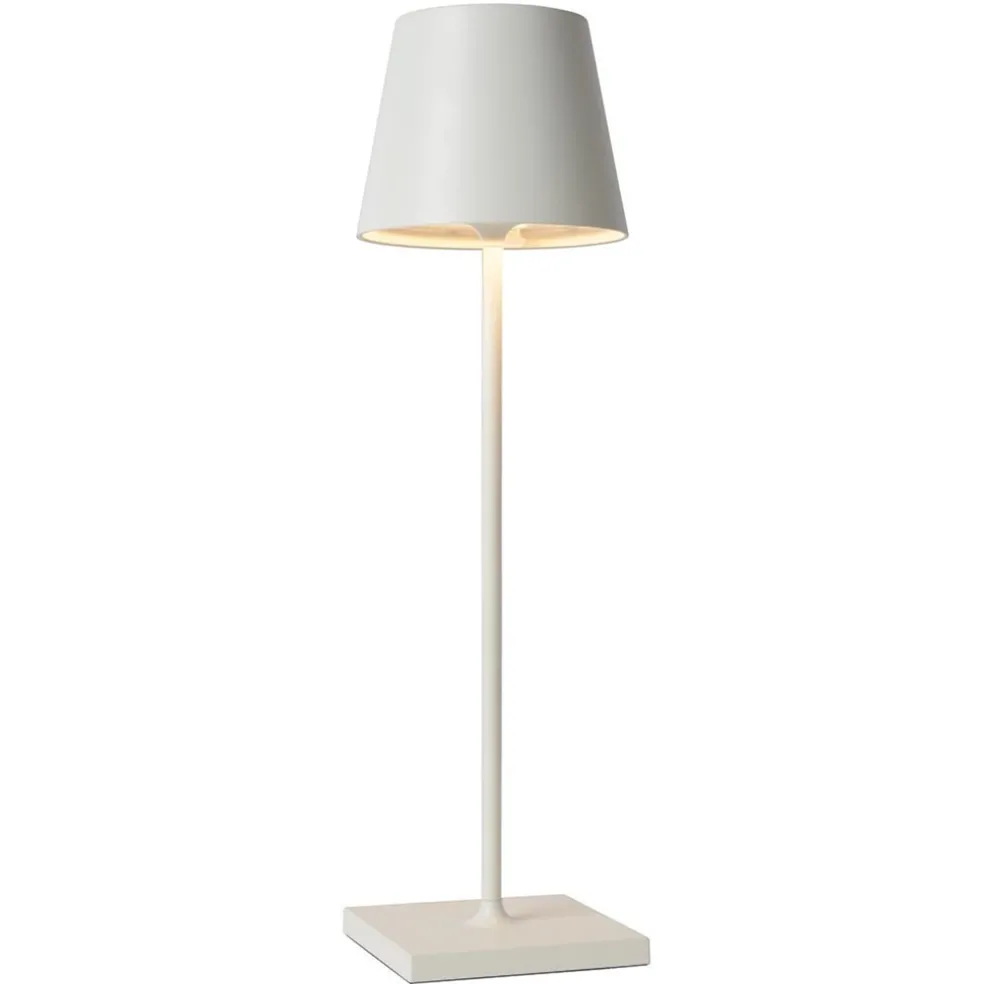 Clearance Straluma Draadloze tafellamp wit met dimbaar LED