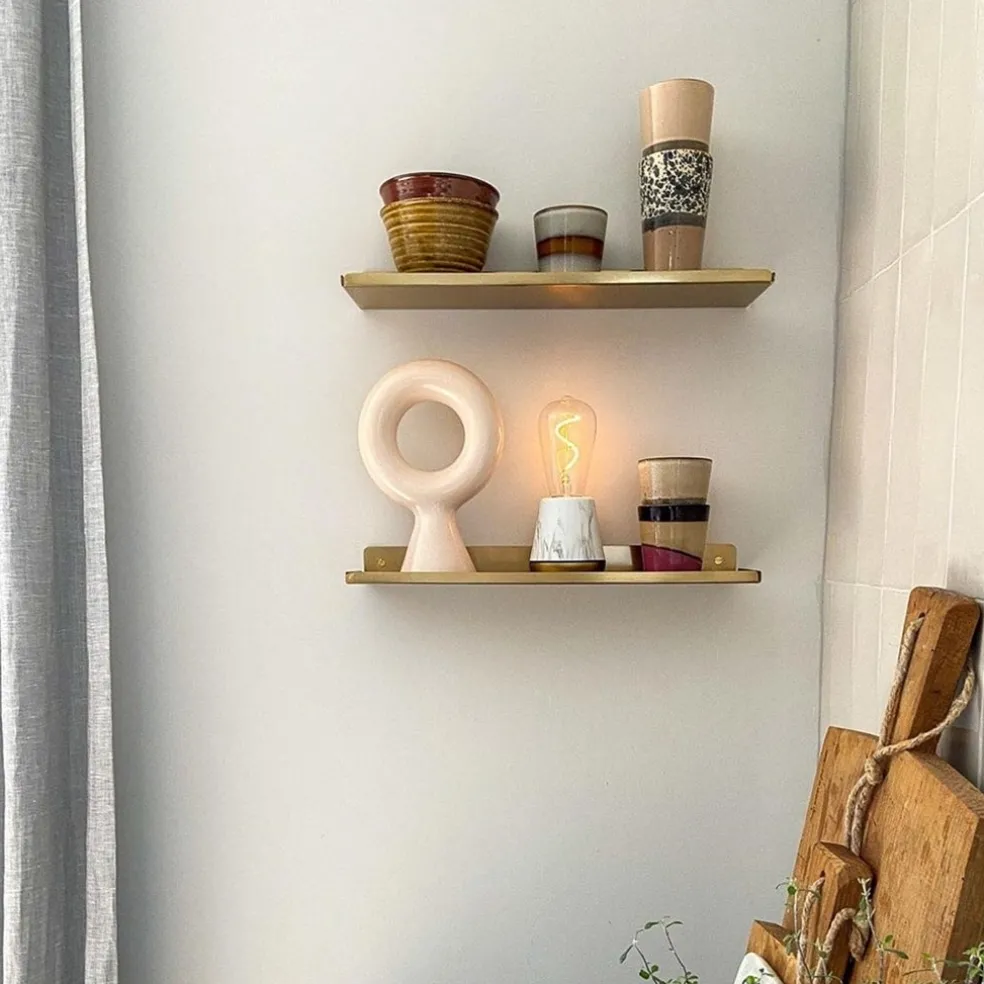 Clearance Straluma Draadloze tafellamp wit marmer met heldere lichtbron dimbaar