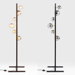 Fashion Straluma Elegante luxe vloerlamp met 6 glazen bollen
