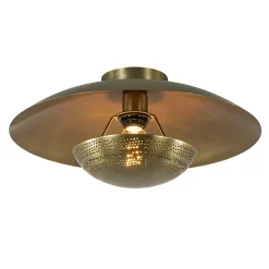 Sale Straluma Elegante plafond/wandlamp antiek brons
