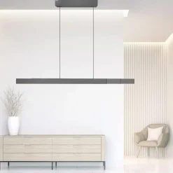 Outlet Straluma Elektrisch verstelbare LED hanglamp grijs dimbaar