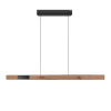 Hot Straluma Elektrisch verstelbare LED hanglamp zwart met hout
