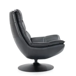 Flash Sale Straluma Fauteuil Sven leder - zwart