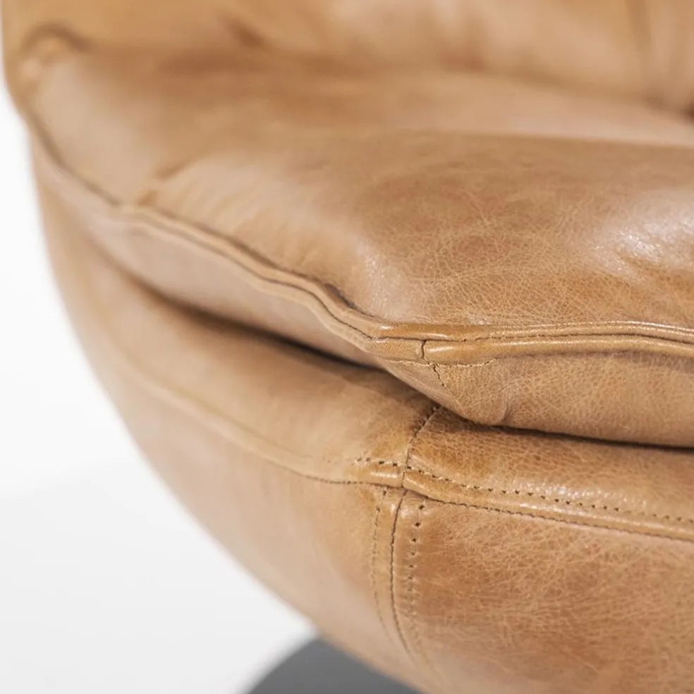 Flash Sale Straluma Fauteuil Sven leer - cognac