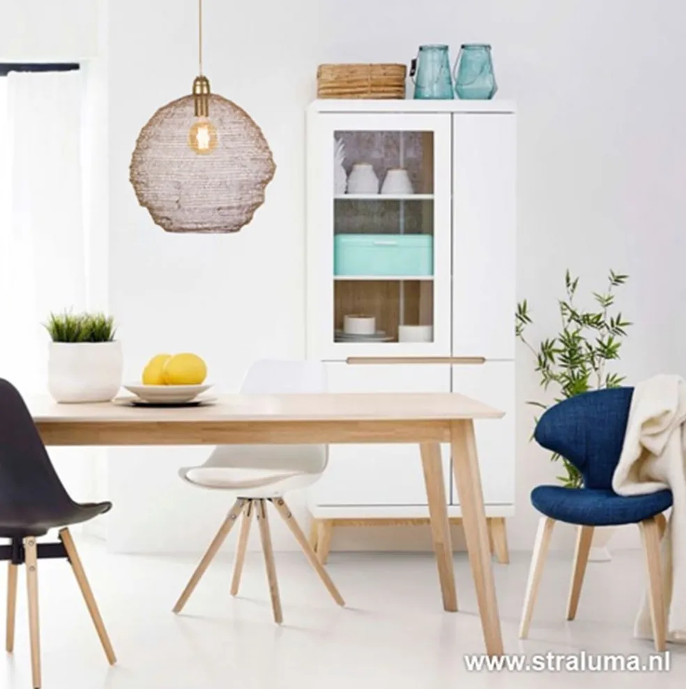 Discount Straluma Gaas hanglamp Nina mat goud