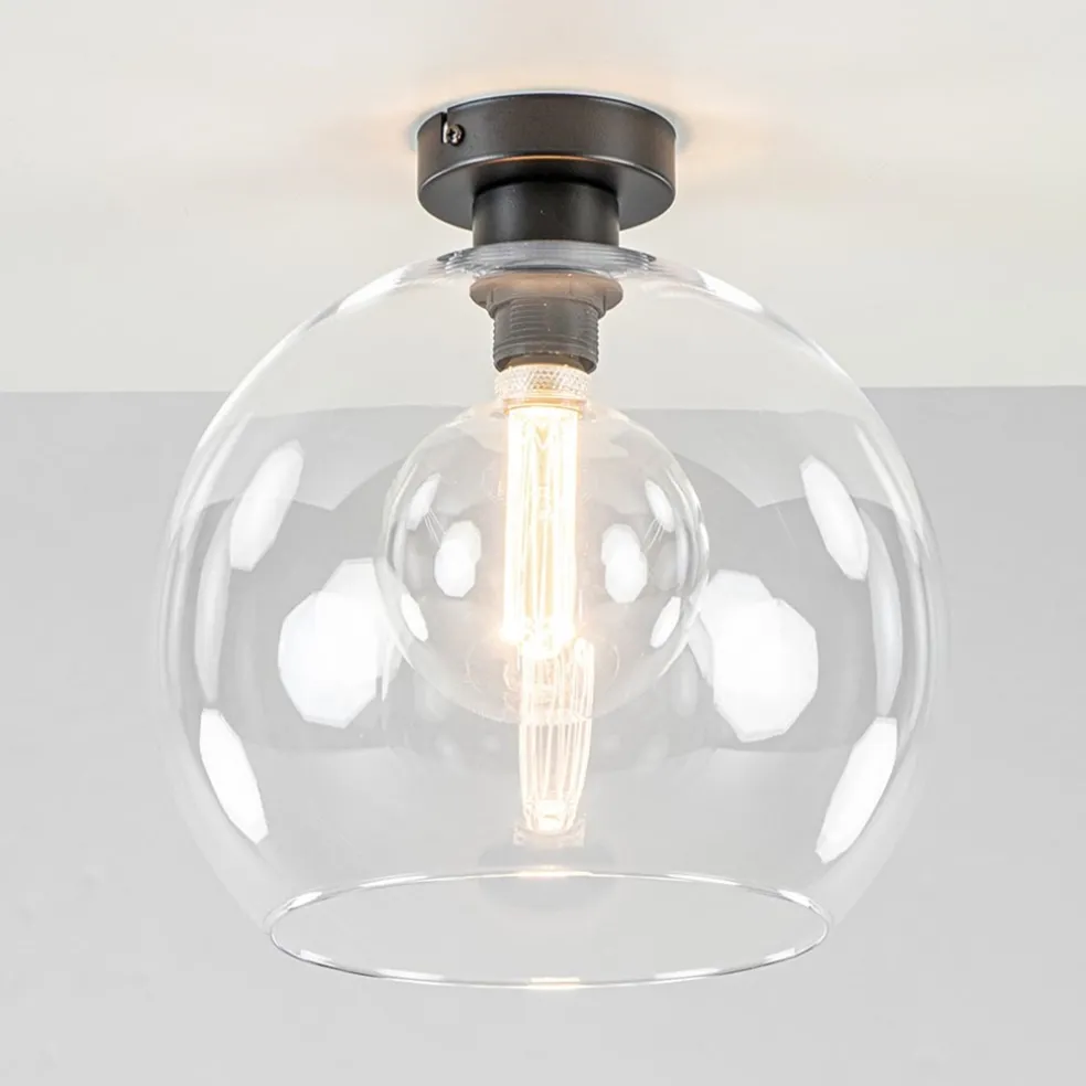 New Straluma Globe plafondlamp helder glas 30 cm