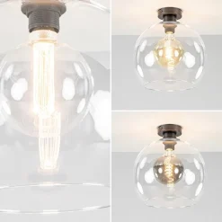 New Straluma Globe plafondlamp helder glas 30 cm