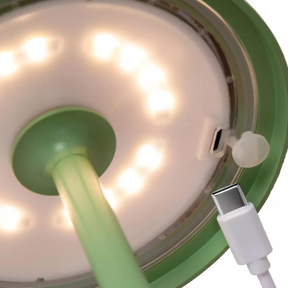 Shop Straluma Groene LED buitenlamp op batterij oplaadbaar