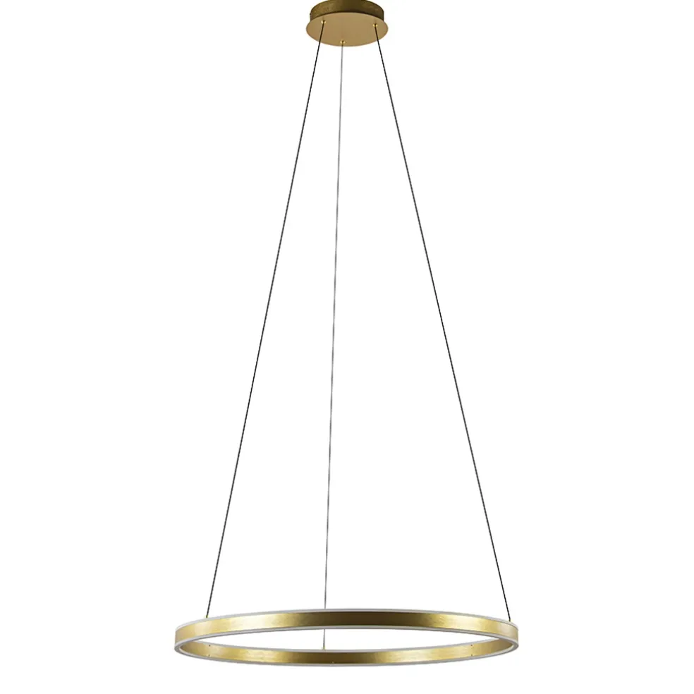 New Straluma Grote design hanglamp LED gouden ring
