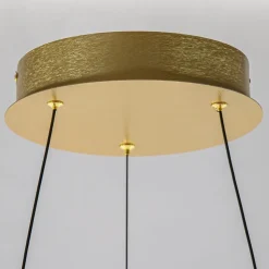 New Straluma Grote design hanglamp LED gouden ring