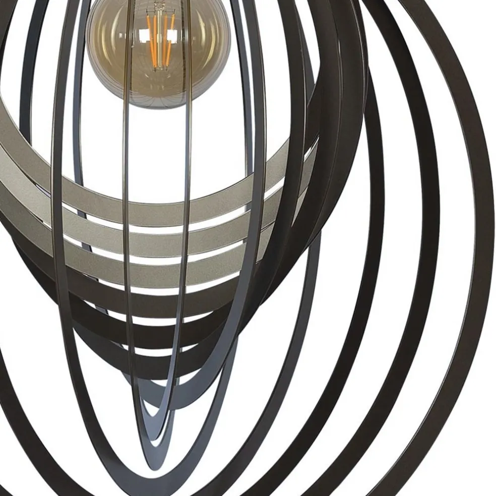 Best Sale Straluma Grote design hanglamp ringen platinum 80 cm
