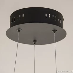 Best Straluma Grote design hanglamp zwart LED