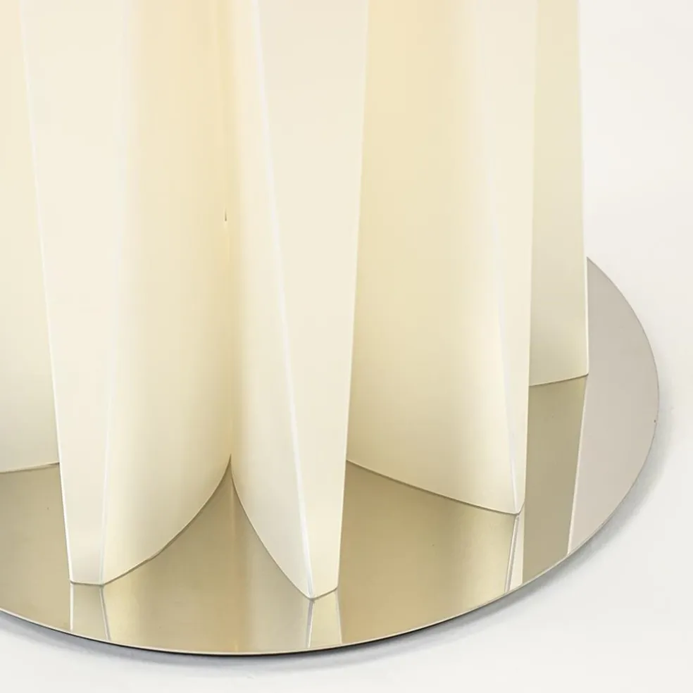 Discount Straluma Grote design vloerlamp Bach licht goud inclusief dimmer